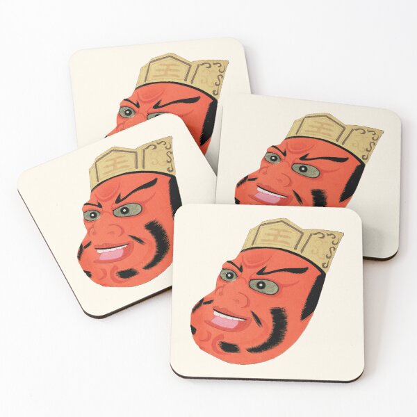 Item preview, Unai no Tomo - Red Demon Mask designed and sold by PaunchyRobot.