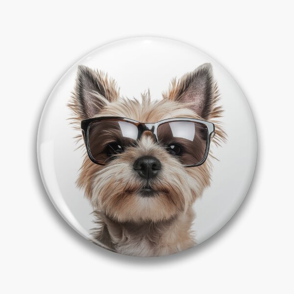 Item preview, Funny cool Cairn Terrier Dog wearing sunglasses designed and sold by LazyOwlStore.