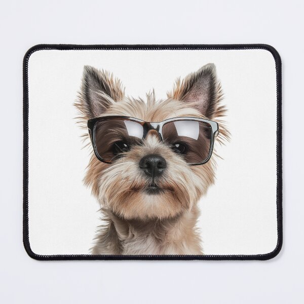 Item preview, Funny cool Cairn Terrier Dog wearing sunglasses designed and sold by LazyOwlStore.