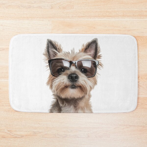 Item preview, Funny cool Cairn Terrier Dog wearing sunglasses designed and sold by LazyOwlStore.