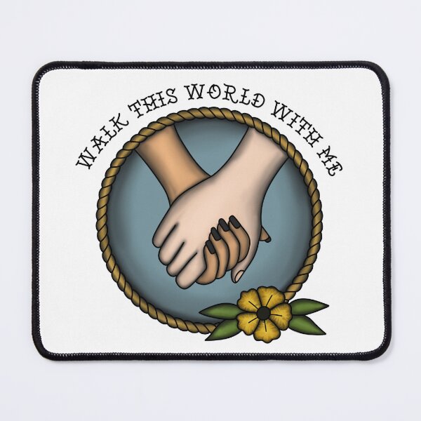Item preview, Walk This World With Me Lyrics designed and sold by LunarAshes.