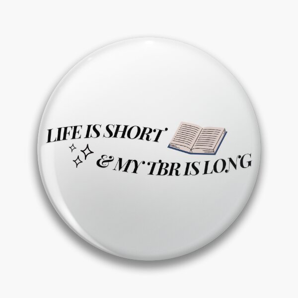 Item preview, life is short, but my tbr is long designed and sold by faerie.creations.