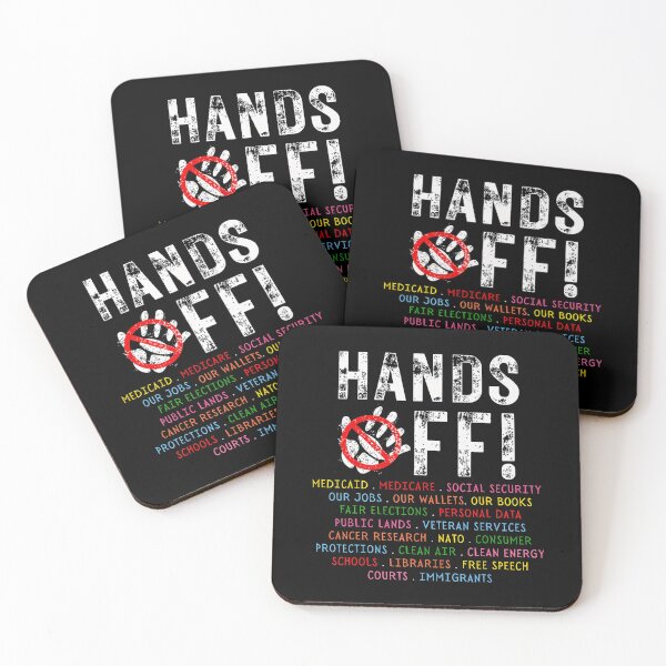 Item preview, Hands Off Protest Saturday April 5 Vintage designed and sold by lidanmasi.