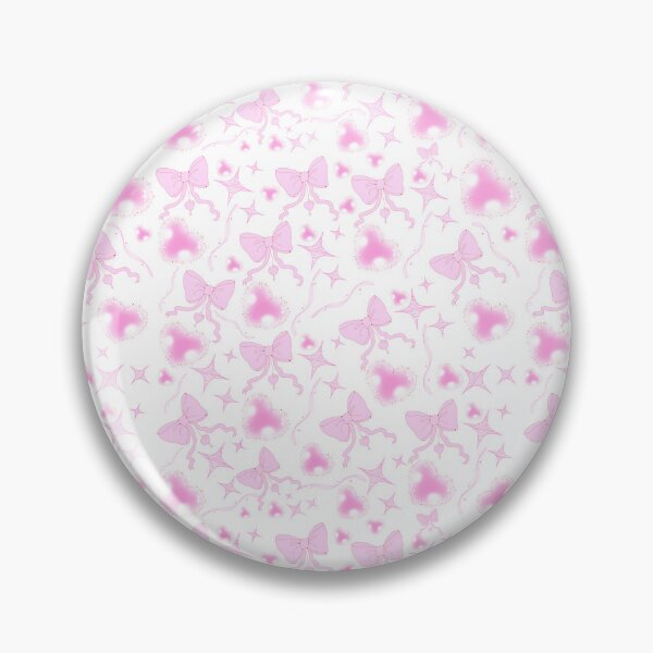 Item preview, Y2K Aesthetic Pink Bow Pattern Kawaii Hearts and Ribbons  Cute Pastel Girly Design designed and sold by DesignYourWaystore.