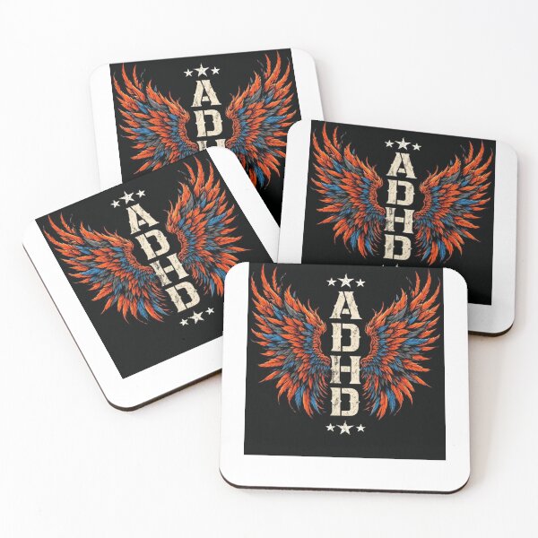 Item preview, ADHD Wings designed and sold by Smileyt-shirt.
