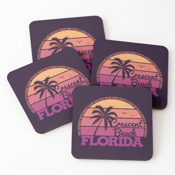 Item preview, Crescent Beach Florida Retro Sunset Local Pride Logo designed and sold by CRHPOD20.