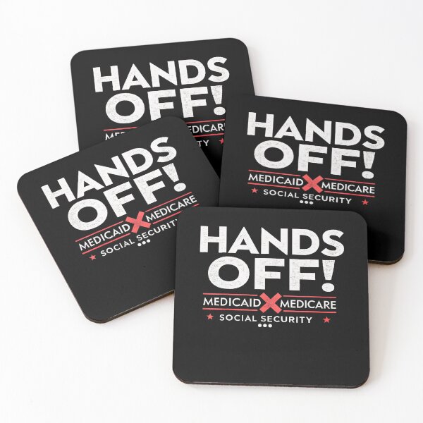 Item preview, Hands Off Protest Social Security And Medicare Medicaid designed and sold by lidanmasi.