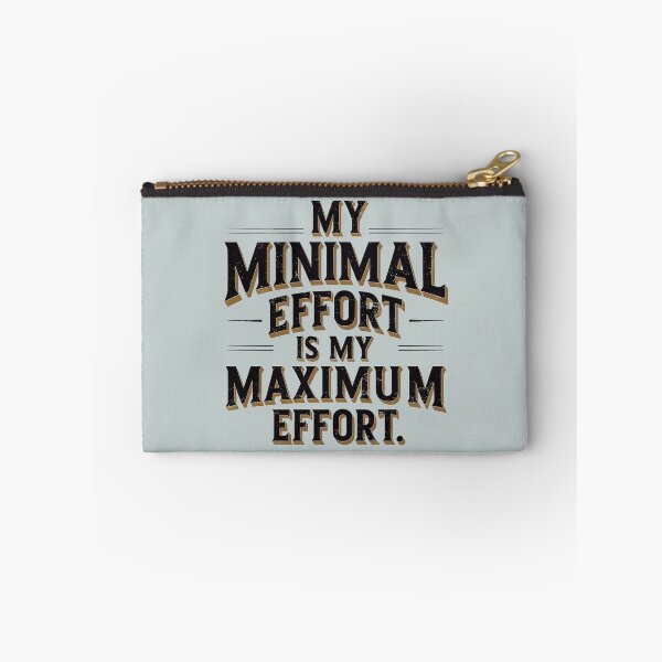 Aperçu de l'œuvre Mon effort minimal est mon effort maximal. créée et vendue par Darkifun.