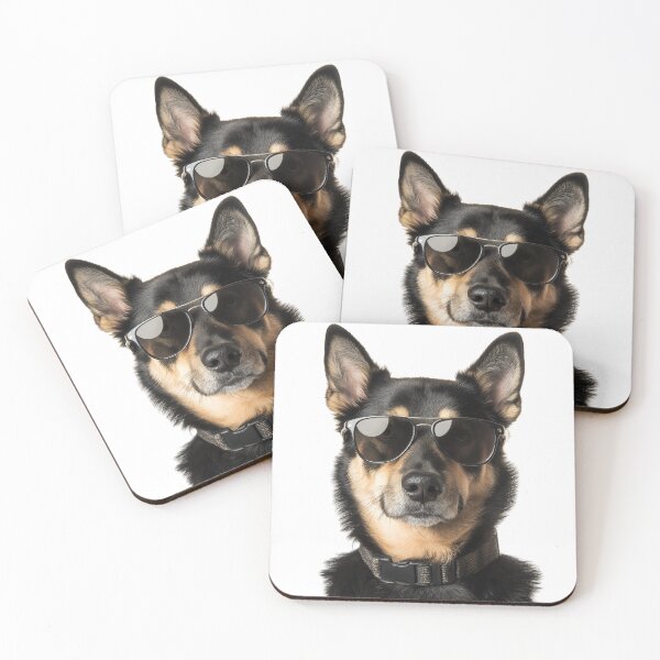 Item preview, Funny cool Chinook Dog wearing sunglasses designed and sold by LazyOwlStore.