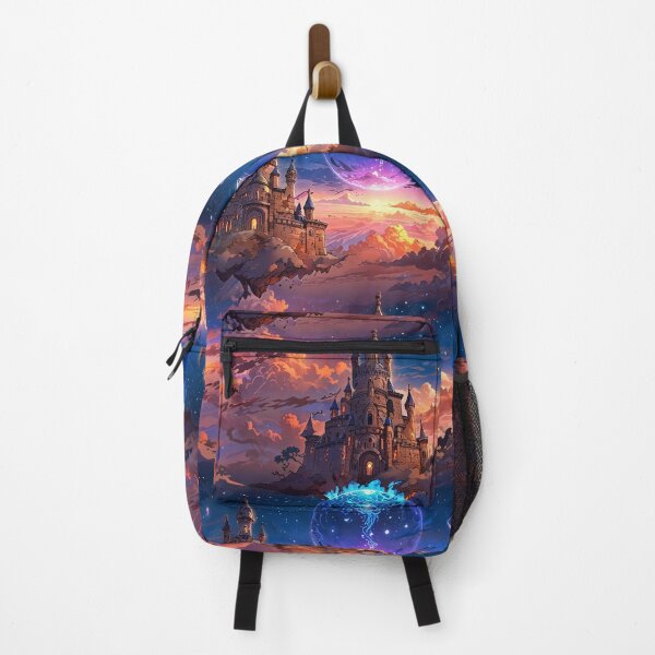 Item preview, Magical Castle in a Fantastical Sky With Stars designed and sold by CoolPixels.
