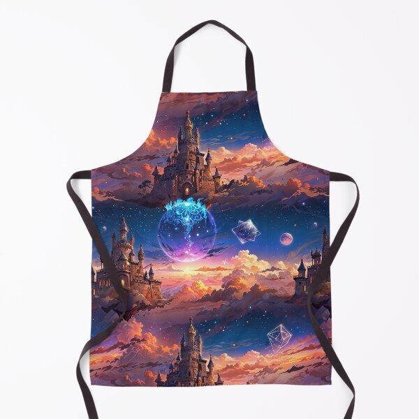 Item preview, Magical Castle in a Fantastical Sky With Stars designed and sold by CoolPixels.