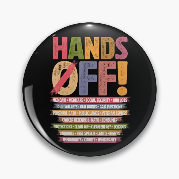 Item preview, Hands Off Protest Social Security And Medicare Protest Retro designed and sold by lidanmasi.