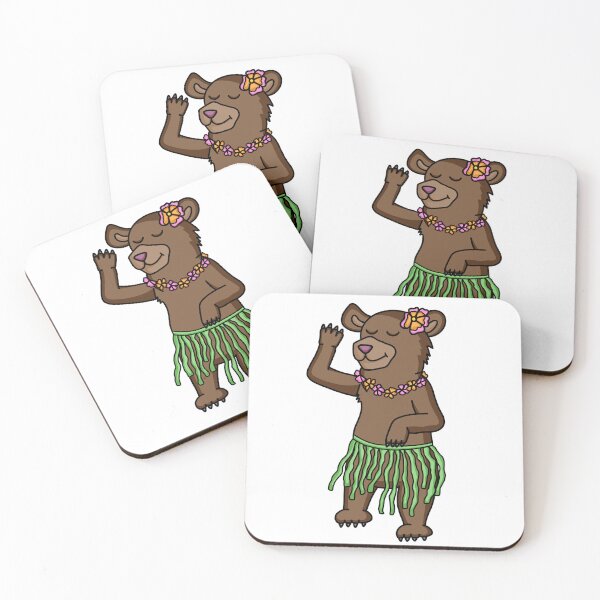Item preview, Hula Dancing Bear designed and sold by sketchdesigner.