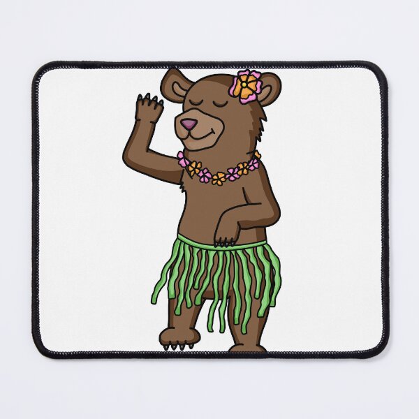 Item preview, Hula Dancing Bear designed and sold by sketchdesigner.