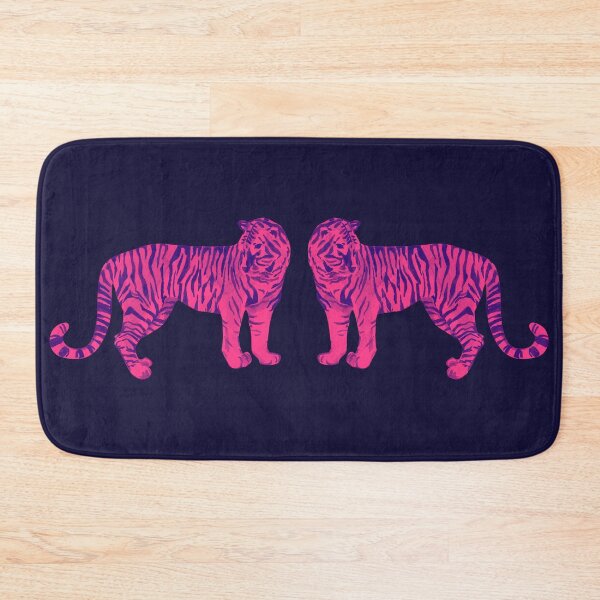 Item preview, Pink Retro Tiger - Pink Tiger - Hippie Tiger - Vintage Tiger Neon designed and sold by DreamersPlan.