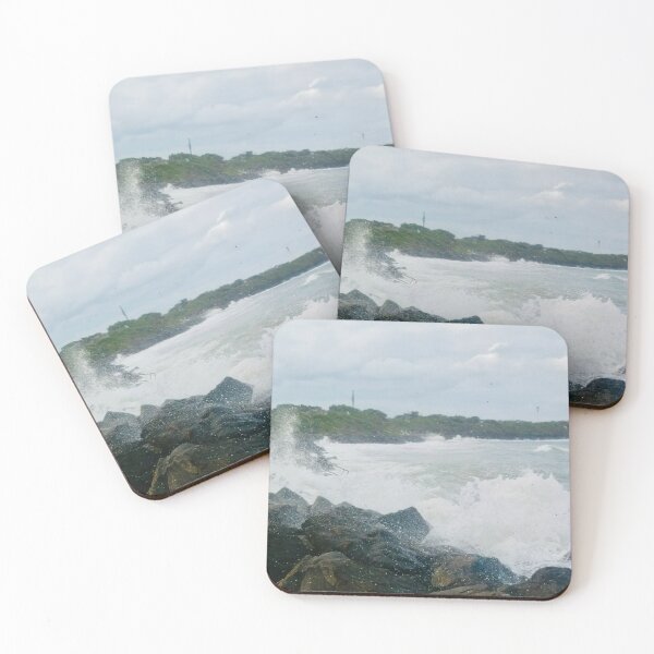 Item preview, Stormy wild ocean waves photograph  designed and sold by MindfulArtSandy.