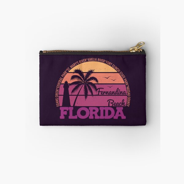 Item preview, Fernandina Beach Florida Retro Sunset Local Pride Logo designed and sold by CRHPOD20.