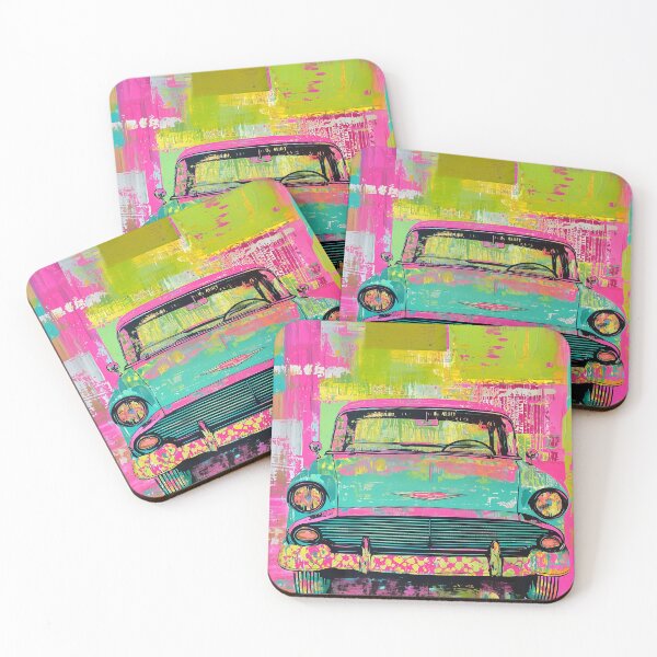 Item preview, 1769 Funky Vintage Car designed and sold by nikoart001.