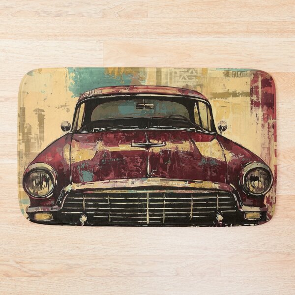 Item preview, 1771 Funky Vintage Car designed and sold by nikoart001.