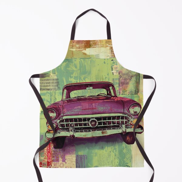 Item preview, 1773 Funky Vintage Car designed and sold by nikoart001.