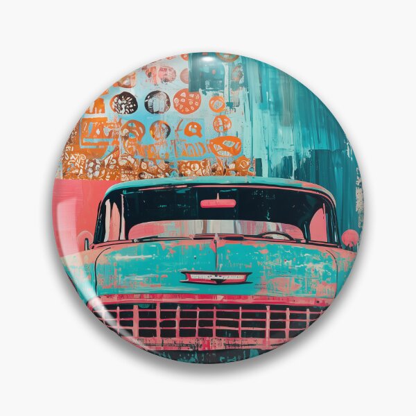 Item preview, 1775 Funky Vintage Car designed and sold by nikoart001.