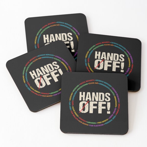 Item preview, Hands Off Protest Social Security And Medicare Protest Vintage designed and sold by lidanmasi.