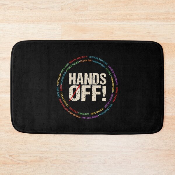 Item preview, Hands Off Protest Social Security And Medicare Protest Vintage designed and sold by lidanmasi.