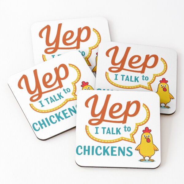 Item preview, Yep I Talk to Chickens - Funny Poultry Lover Design designed and sold by haitrieuic96.