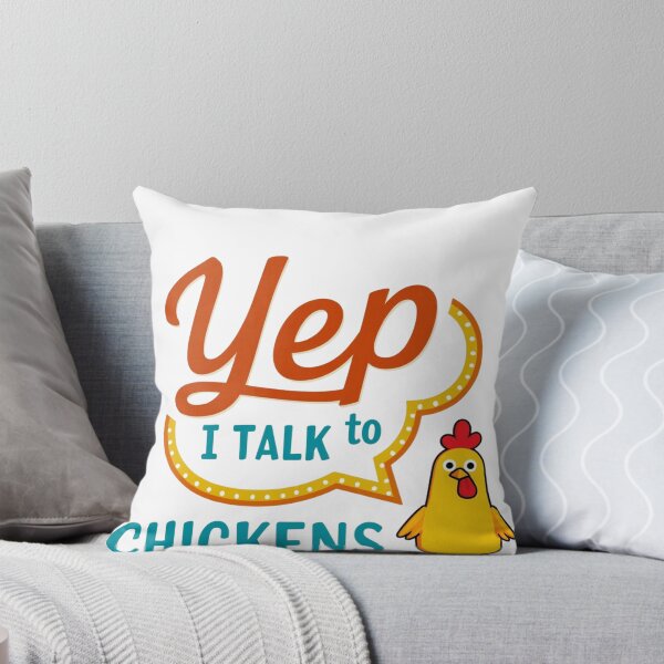 Item preview, Yep I Talk to Chickens - Funny Poultry Lover Design designed and sold by haitrieuic96.