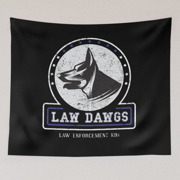 Artikelvorschau, Polizei Hundetraining Shirt für Männer Law Dogs entworfen und verkauft von shoppzee.