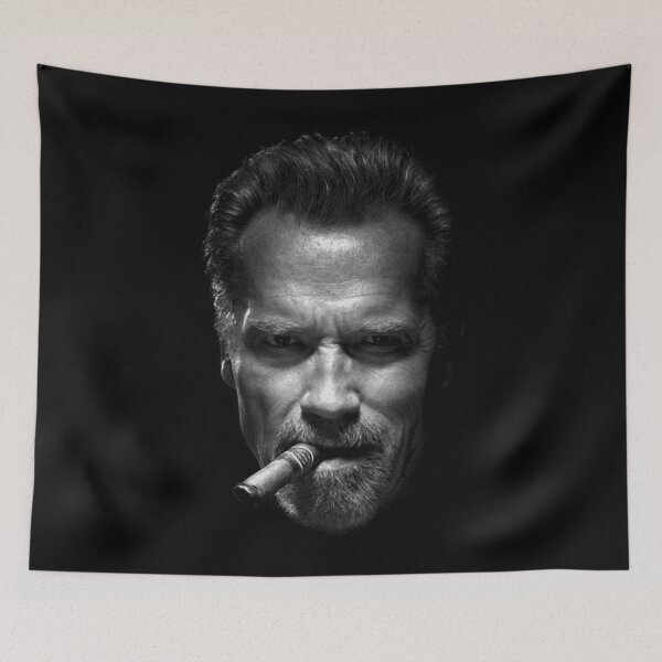 Aperçu de l'œuvre Arnold Cigar Schwarzenegger Man créée et vendue par Pro-U.