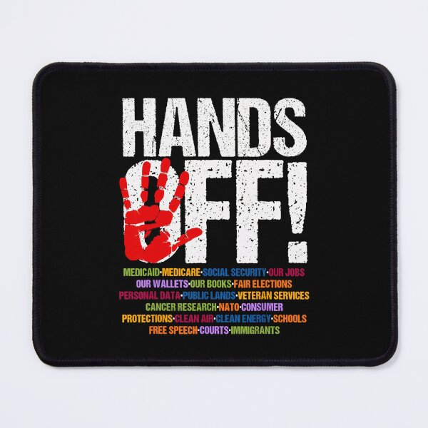 Item preview, Hands Off Protest Social Security And Medicare Protest designed and sold by lidanmasi.