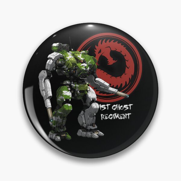 Item preview, Battl.etech - 1st Ghost Regim.ent    designed and sold by Harrietwyatt.