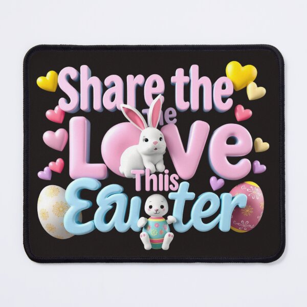 Item preview, SHARE THE LOVE THIS EASTER T-SHIRT – Spread Joy in Style! designed and sold by Mikel-empire.