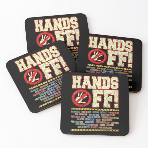 Item preview, Hands Off Protest Vintage designed and sold by lidanmasi.