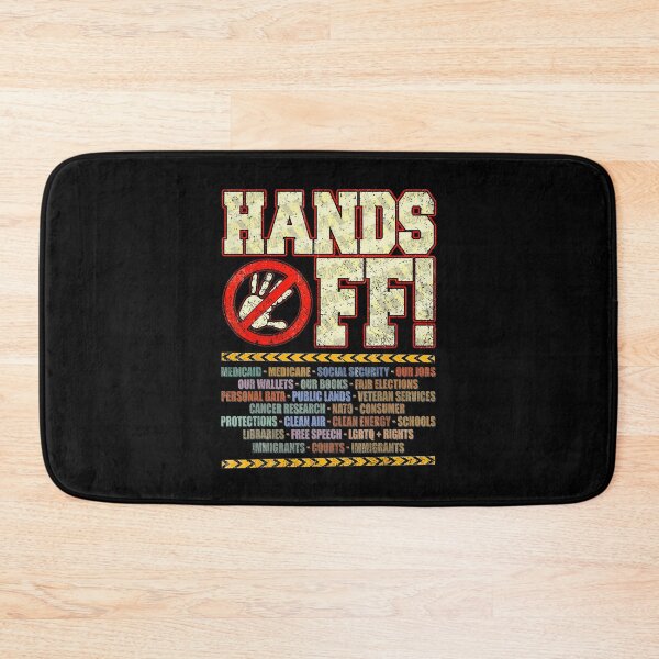 Item preview, Hands Off Protest Vintage designed and sold by lidanmasi.