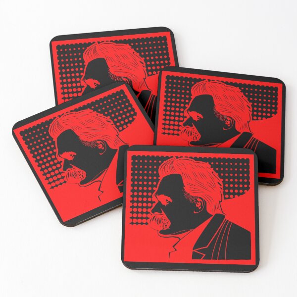 Item preview, Nietzsche - no text - red designed and sold by R-A Designs.