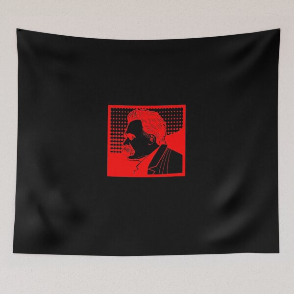 Item preview, Nietzsche - no text - red designed and sold by R-A Designs.