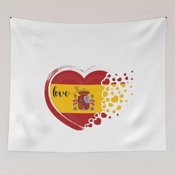 Item preview, "Love Spain - Passionate Spanish Heart" designed and sold by Mim's création .