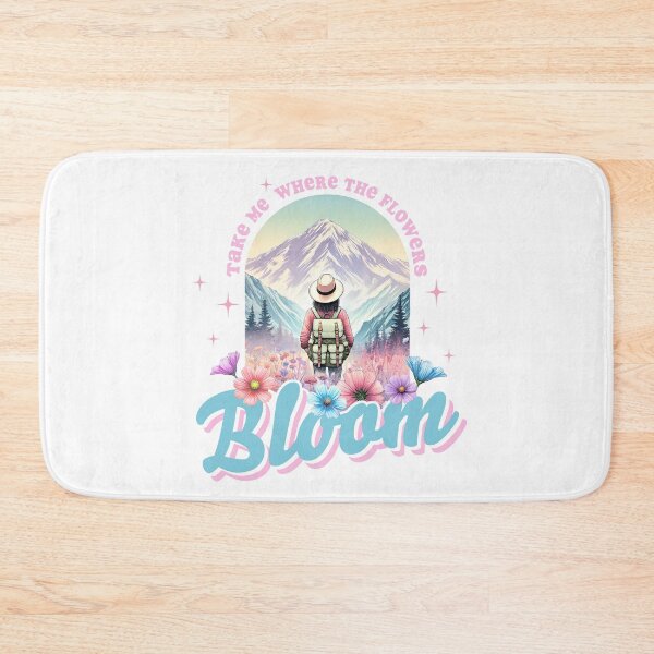 Item preview, Take Me Where the Flowers Bloom Nature Hiking Aesthetic Design designed and sold by LibbyNewton.