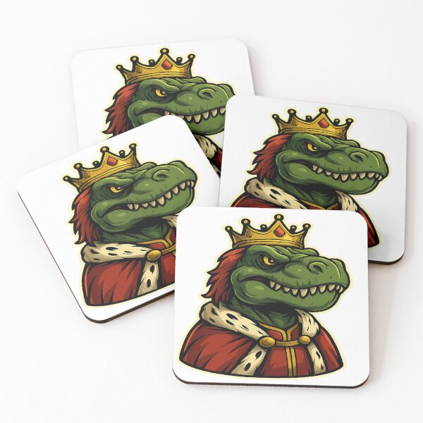 Item preview, T-Rex King – Majestic Dinosaur with Royal Attitude designed and sold by PrintaZaur.