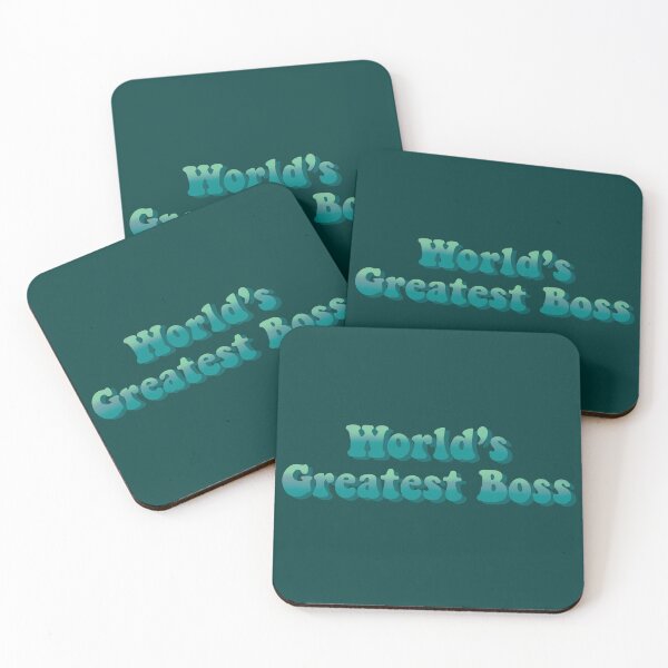 Item preview, World's Greatest Boss designed and sold by PastelMushroom.