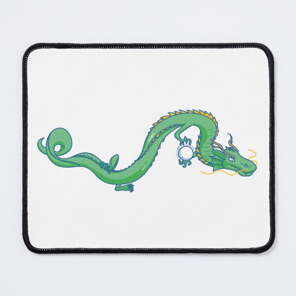 Item preview, A Dragon Wheeling Through the Sky designed and sold by Shin’s Happy Lines.