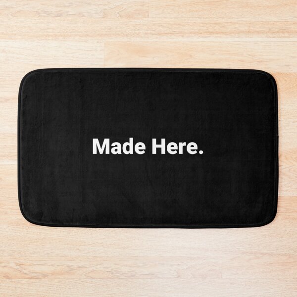 Item preview, Made Here. designed and sold by Text-based T-Shirts and Gifts.