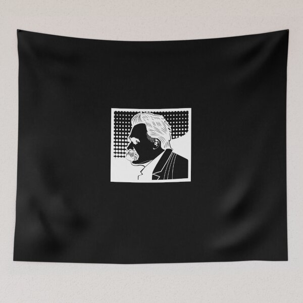 Item preview, Nietzsche - no text - white designed and sold by R-A Designs.