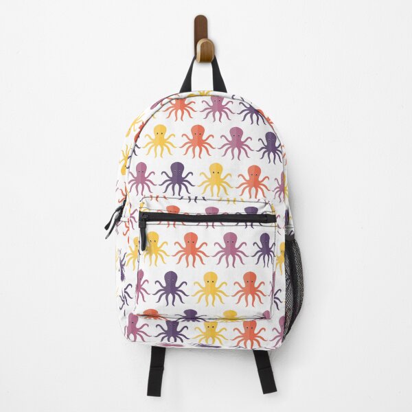 Item preview, Colourful octopuses on white designed and sold by reneesillus.