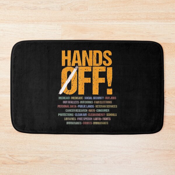 Item preview, Hands Off Protest designed and sold by lidanmasi.