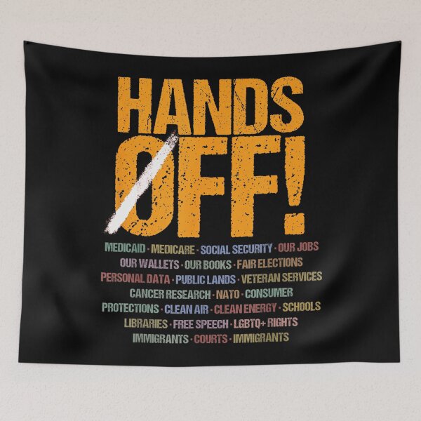 Item preview, Hands Off Protest designed and sold by lidanmasi.