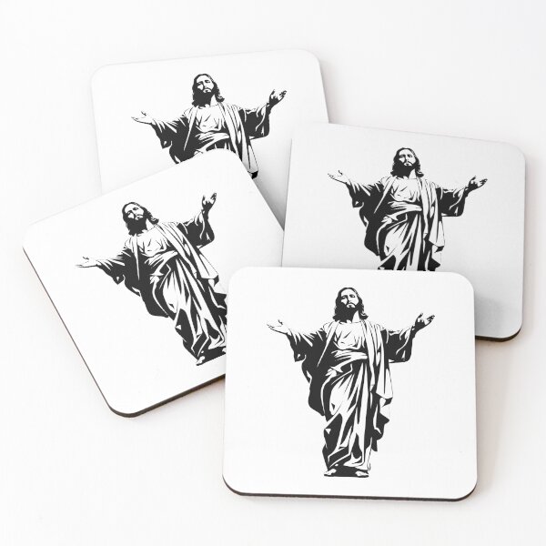 Item preview, Jesus Christ Son God Savior Messiah Redeemer Holy Sacred designed and sold by inkoutninja.