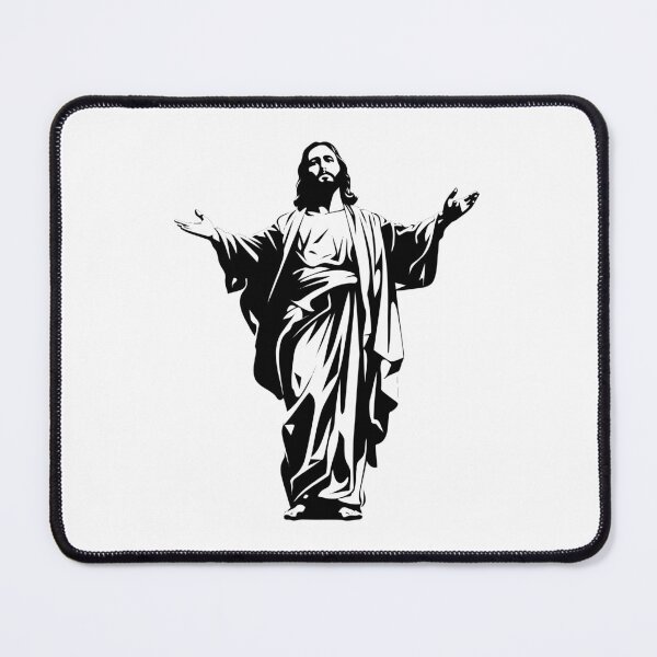 Item preview, Jesus Christ Son God Savior Messiah Redeemer Holy Sacred designed and sold by inkoutninja.